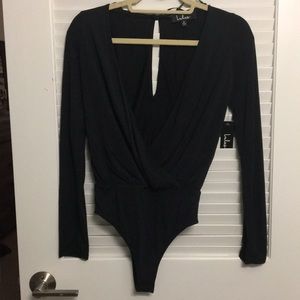 COPY - Lulus black leotard (new with tags)